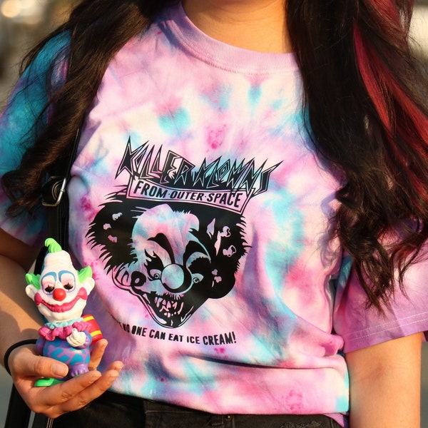 Killer Klowns from Outer Space tie dye