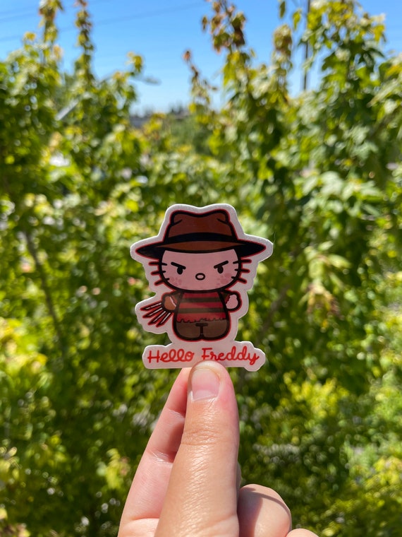 Hello Kitty Horror Stickers - Etsy