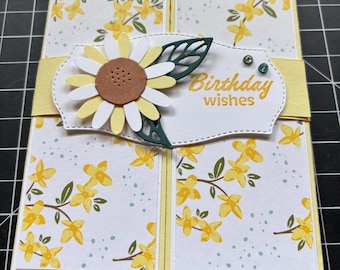 Floral Delight Stampin’ Up Birthday Card