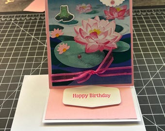 Lotus Flower Card with kit Stampin’ Up