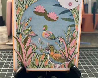 Charming Duck Pond Stampin’ Up Friendship Card