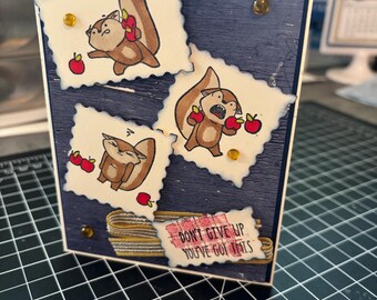 Resourceful Rusty Stampin’ Up Encouragement Card