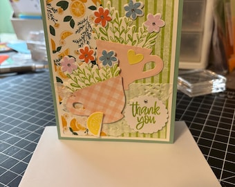 Cup of Tea Thank You Card Stampin’ Up