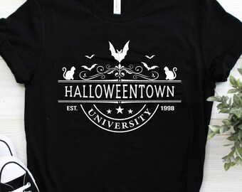 Halloweentown University SVG: Halloween Witch, Spooky Vibes (Digital Download)