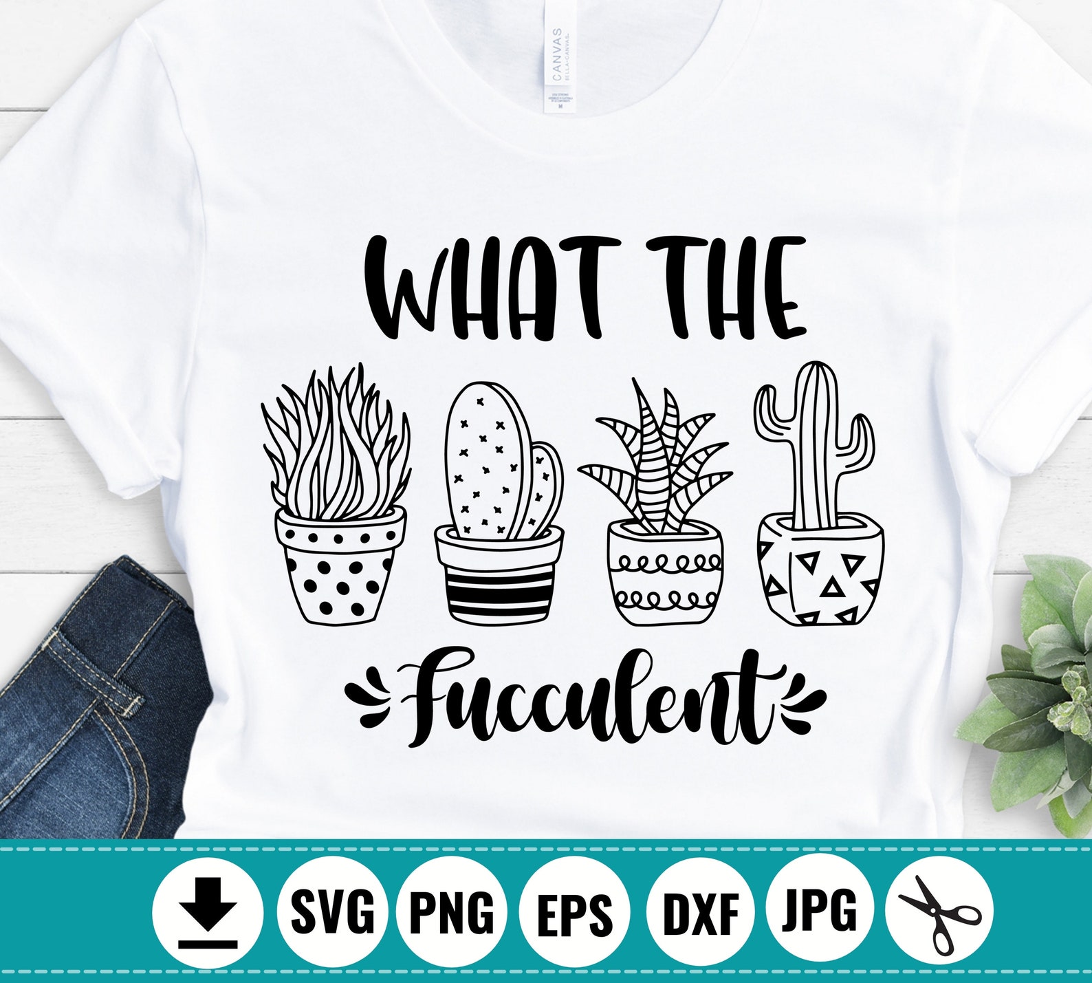 Download What the Fucculent svg Succulent svg Plant svg Plant Mom | Etsy