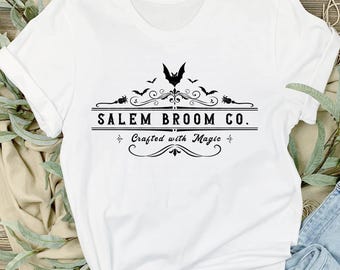 Salem Broom Company SVG: Halloween Witch Broom (Digital Download)