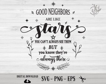 Neighbor Moving Away Quotes My Neighbors Listen | Etsy Hong Kong