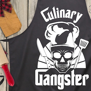 Culinary Gangster SVG, Culinary, Chef Cooking, Funny Chef, Culinary Gang, Cooking Expert, Chef svg, Files for Cricut, PNG, Digital Download