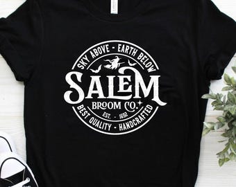 Salem Broom Company SVG: Halloween Witch Broom (Digital Download)