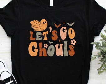 Let's Go Ghouls SVG: Spooky Halloween Ghost Design (Digital Download)