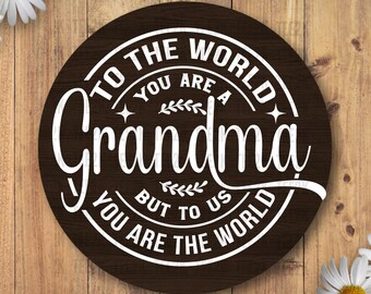 Grandma Saying SVG: Funny Grandma Shirt Design (Digital Download)