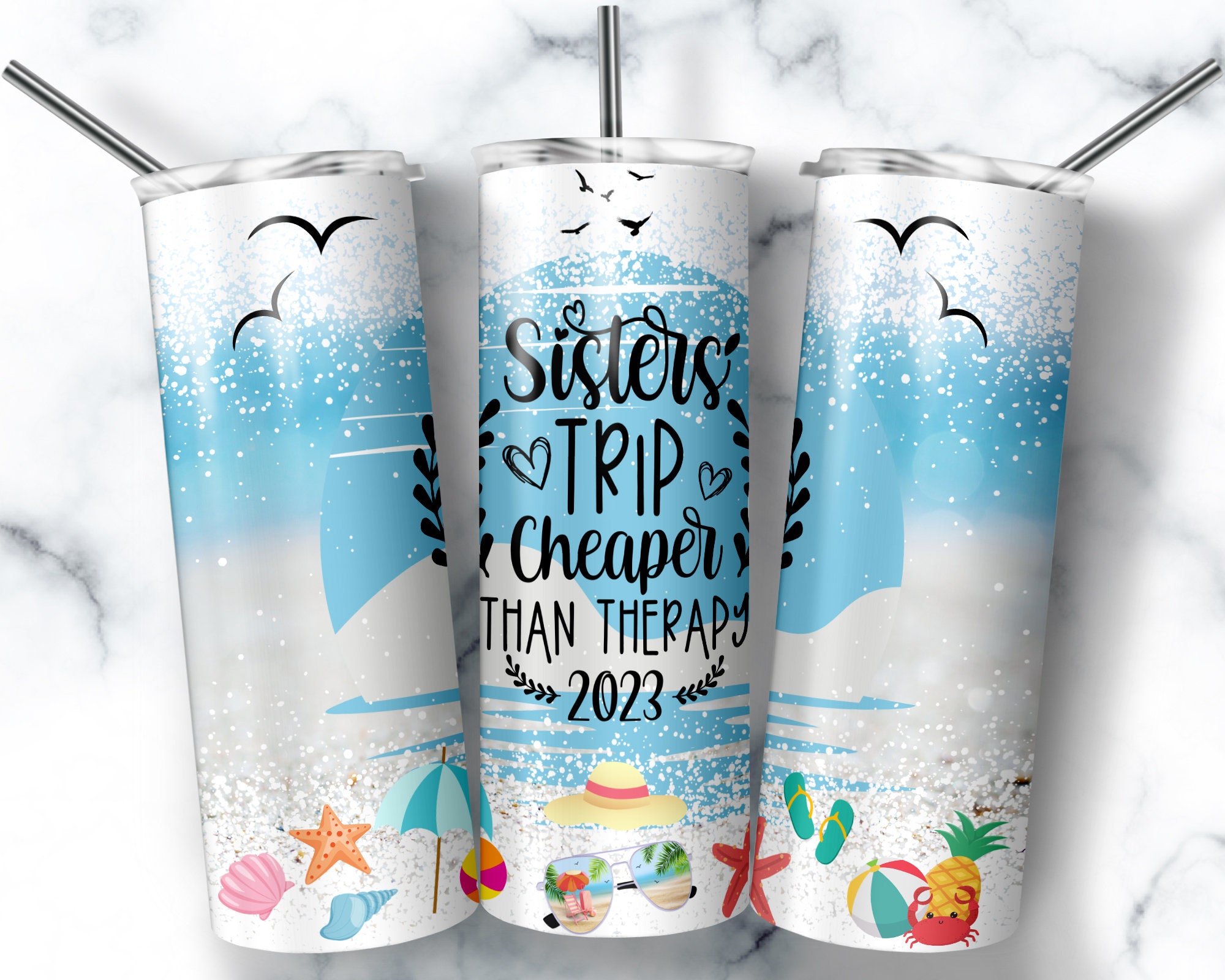 Fun Girls Trip Tumbler – Perfect for Friendship Memories – Brooke