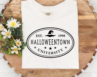 Halloweentown University SVG: Halloween Witch Shirt Design (Digital Download)