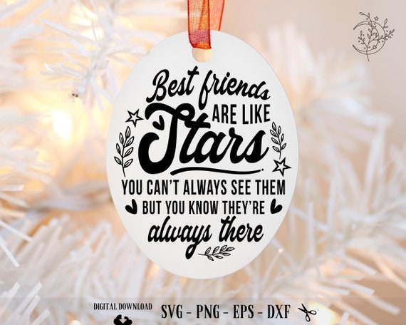 Personalized Good Friends Are Like Stars Acrylic