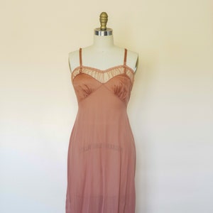 Vintage Cinnamon Pink Slip