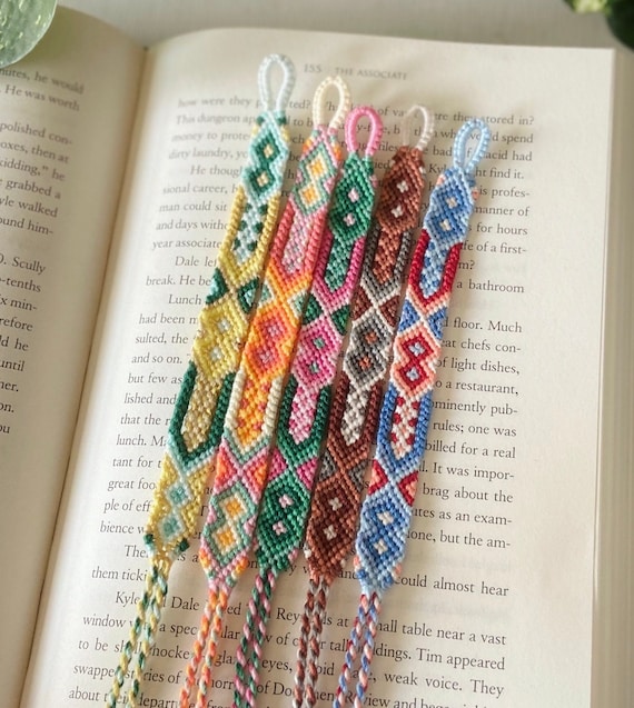 Summery friendship bracelets