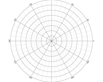 15 polar graph papers circular graph paper digital graph etsy