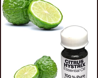 Natural Citrus Hystrix Oil / 100% Pure Citrus Hystrix Essential Oil Premium High Quality (10ML - 500ML)