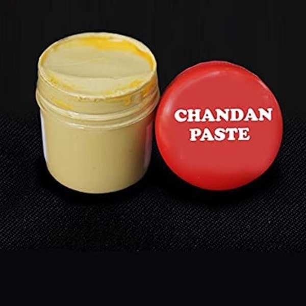 Chandan Paste / Sandalwood Tilak Paste 100% Pure Premium Quality for Puja Use Hindu Religion Pooja Item