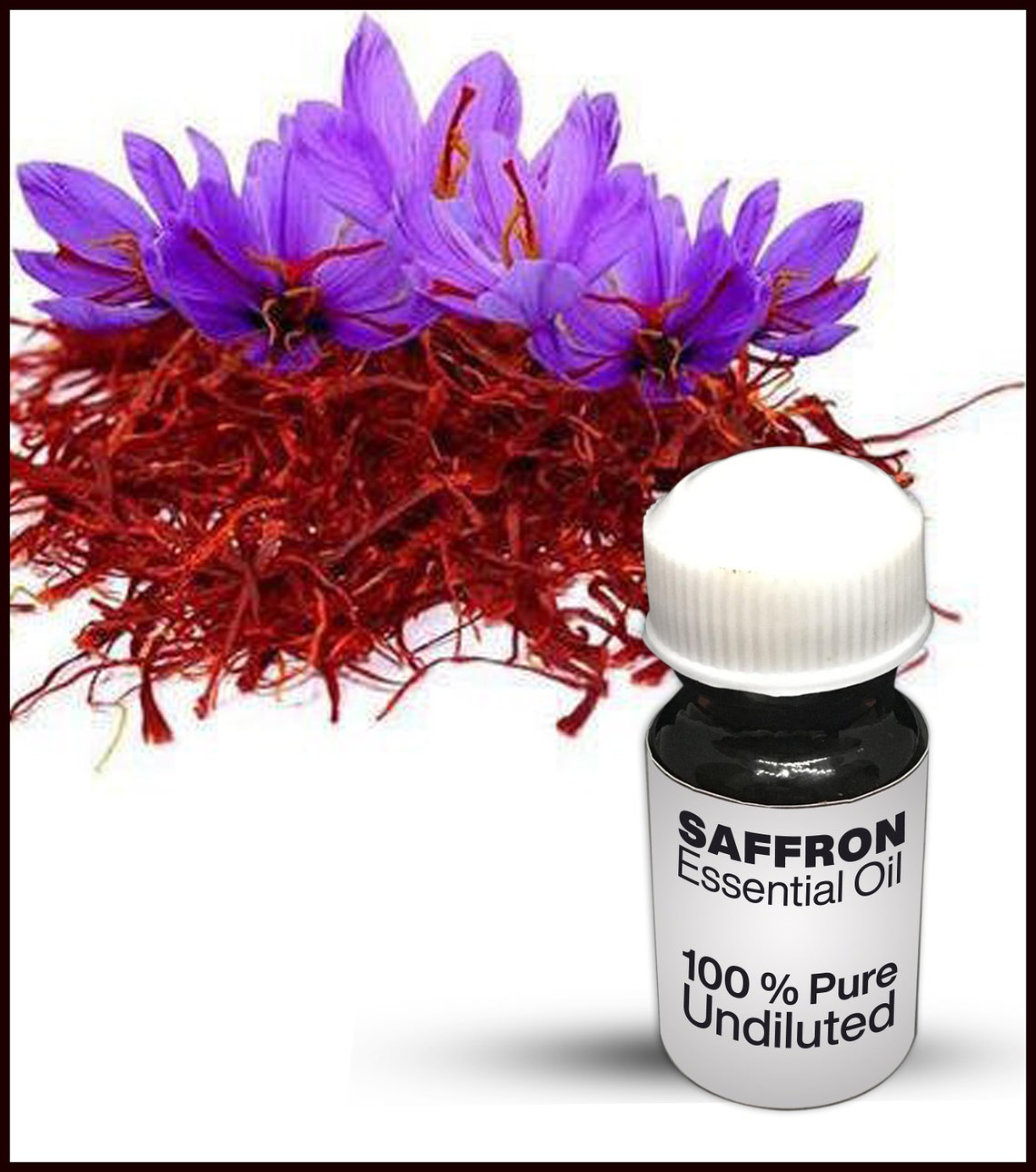 Natural Saffron Oil / 100 Pure Saffron Essential Oil Premium Etsy