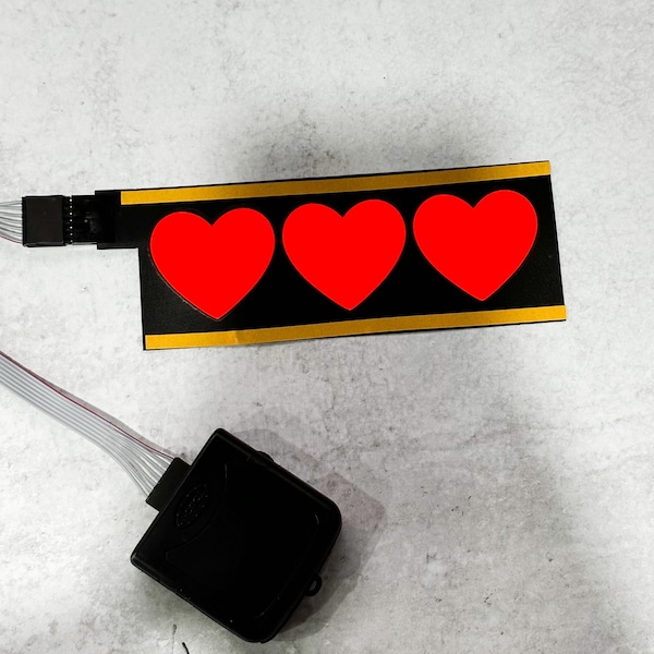 Heart Tail Light Etsy