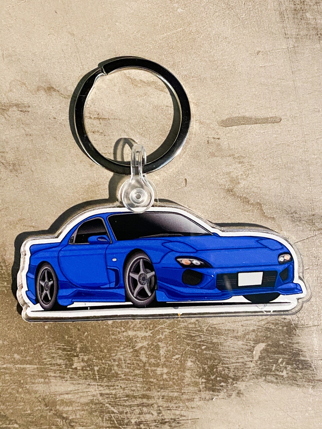 JDM RX7 FD Acrylic Car Keychain Etsy