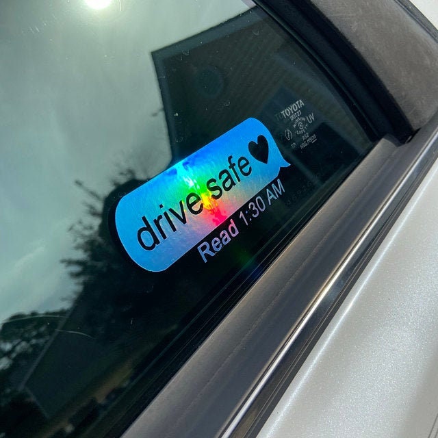iMessage iPhone Text Message Read Receipt / Drive Safe / Holographic,…