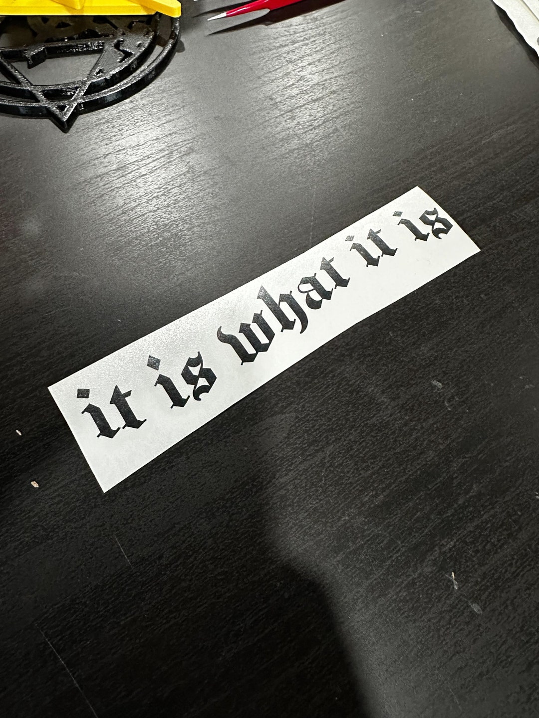 It is What It is / Objects in Mirror / Rearview Mirror Etsy