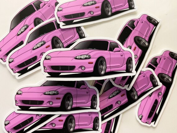 Mx5 stickers 2024