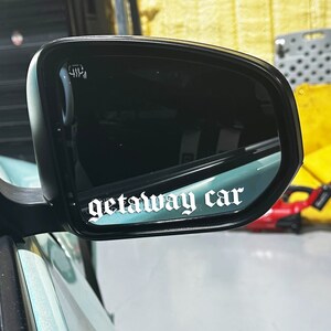 Rearview Mirror Decal Lil Peep Etsy