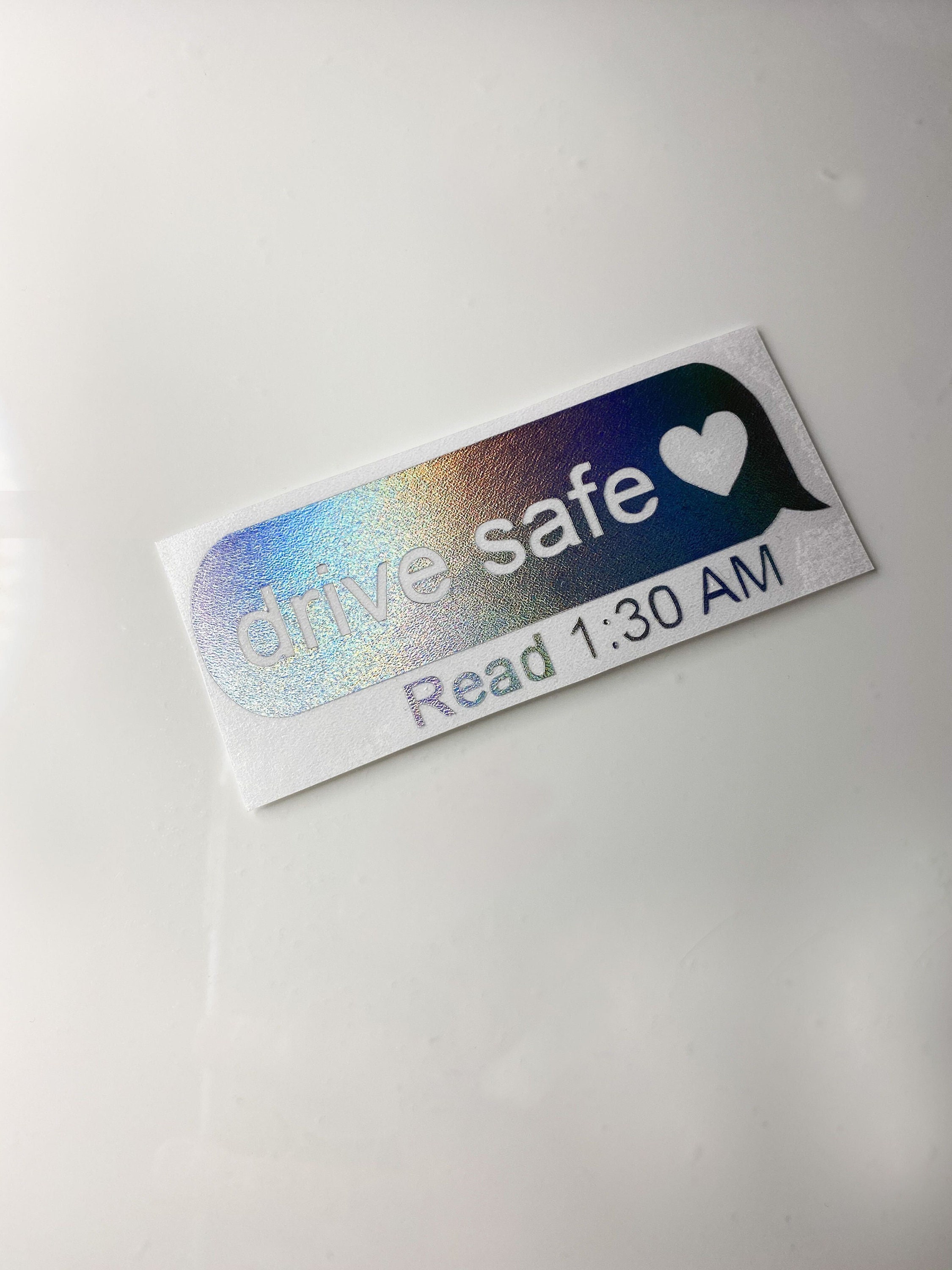 iMessage iPhone Text Message Read Receipt / Drive Safe / Holographic,…