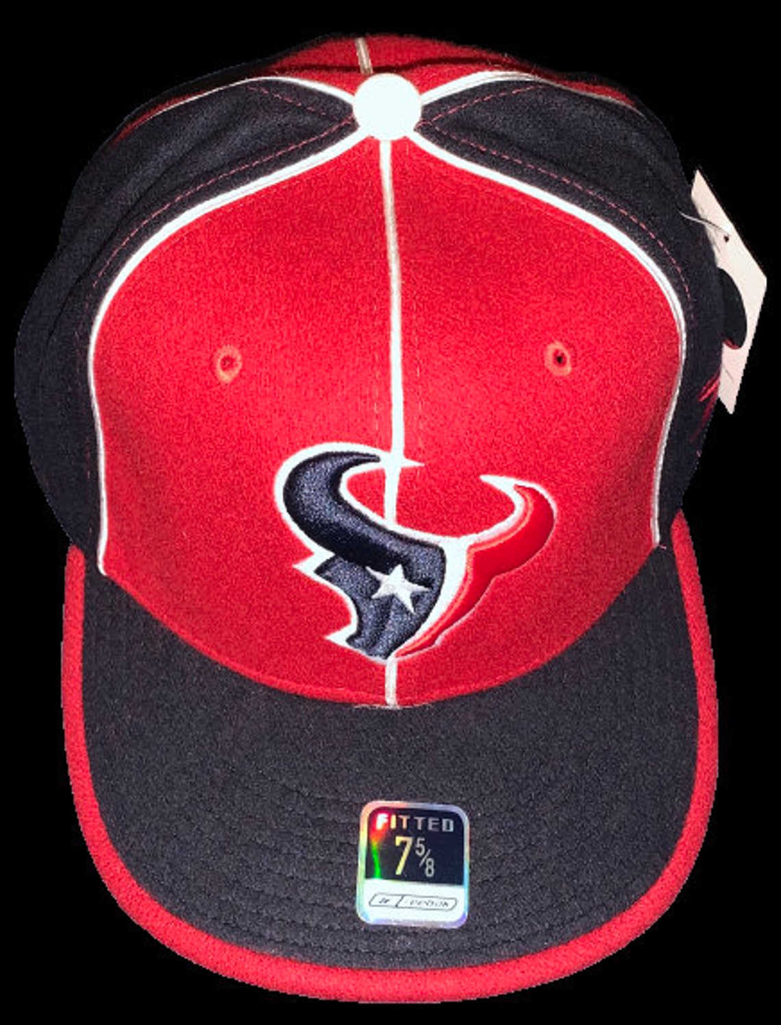 HOUSTON TEXANS NFL Mens Hat Size 7 5/8 Reebok Cap Etsy
