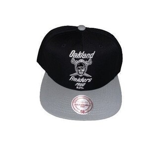 oakland raiders mitchell and ness snapback