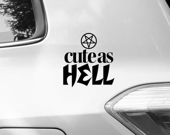 Goth Satanic Decal