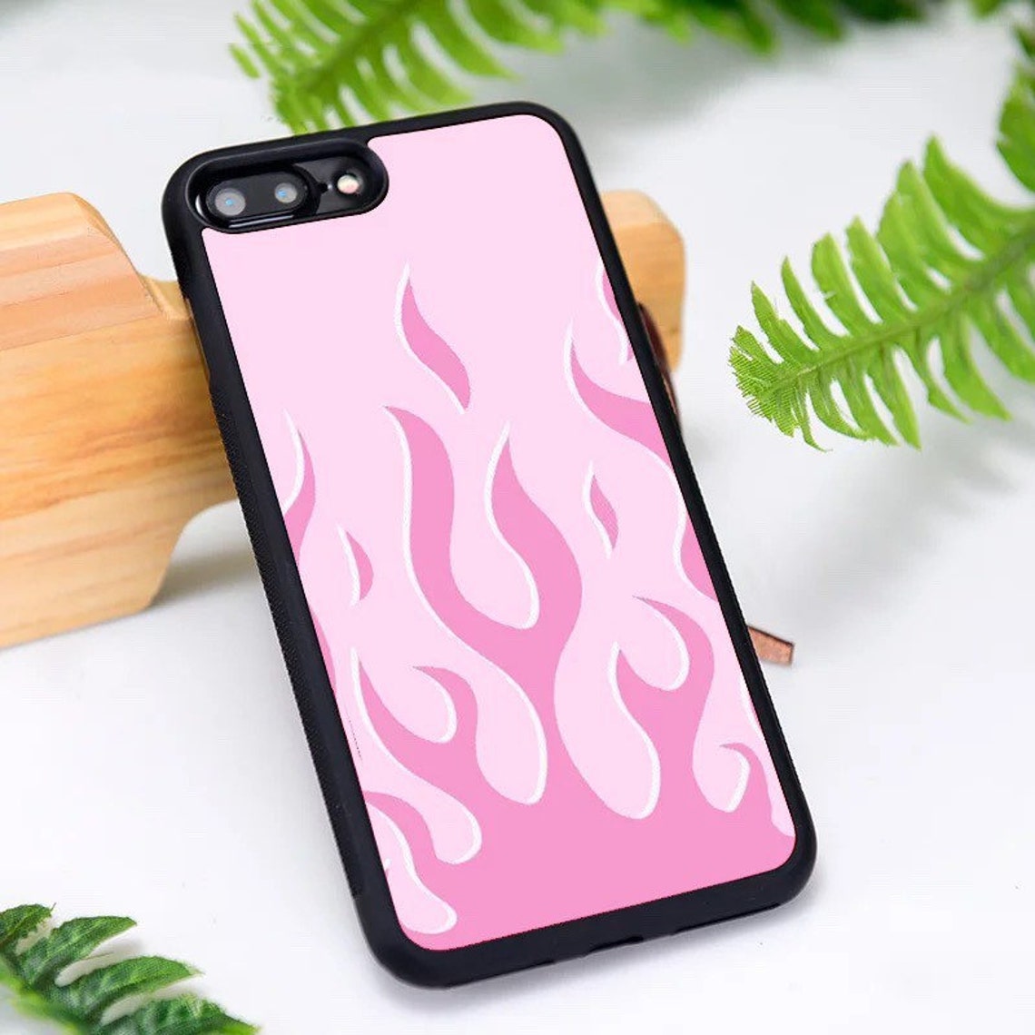 Pink Flames Fire Protective iPhone Case iPhone 12 Case Etsy