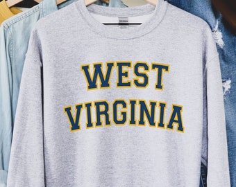 wvu crew neck