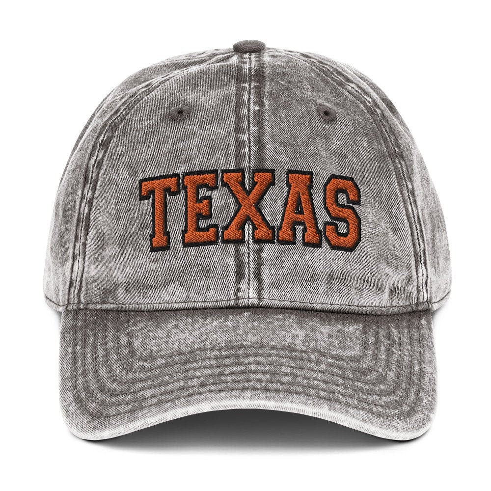 Vintage Texas Hat Texas Baseball Cap Baseball Cap Dad Hat Etsy