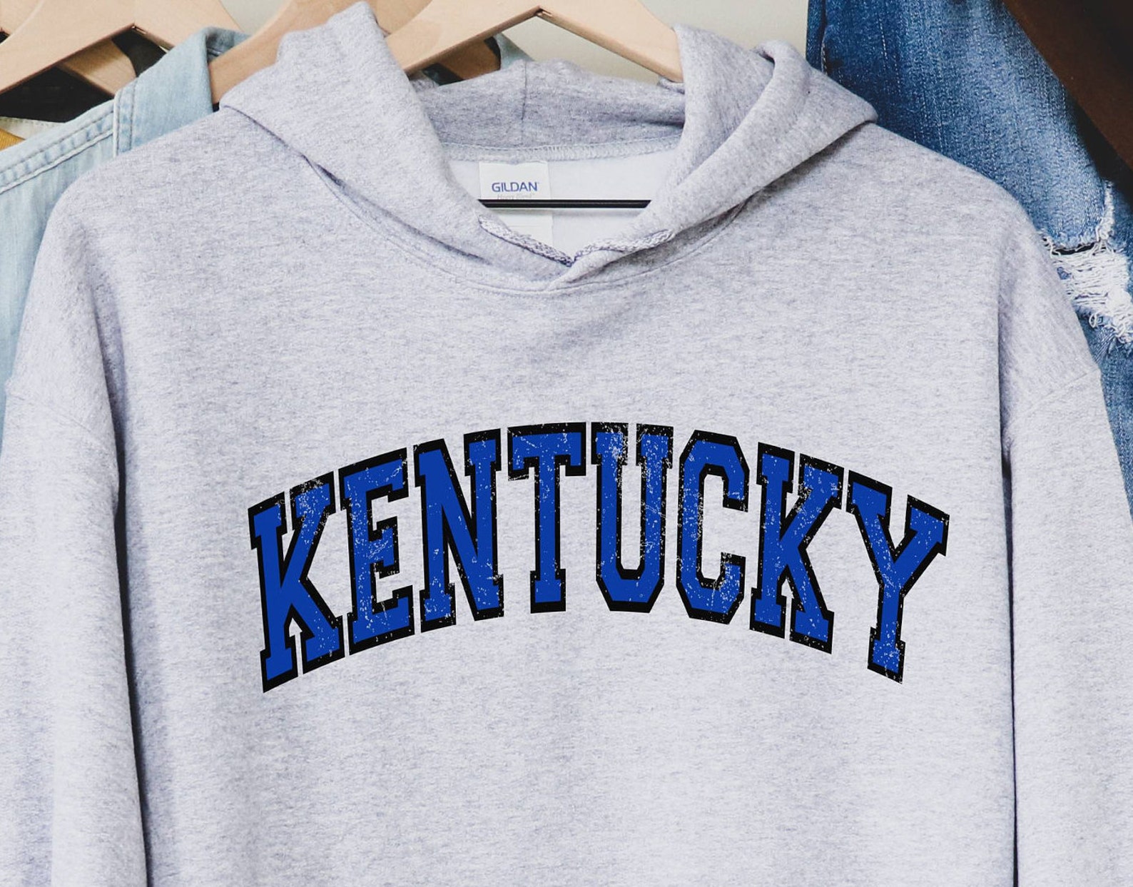 Vintage Kentucky Hoodie Kentucky Fan Crewneck Sweatshirt - Etsy Canada