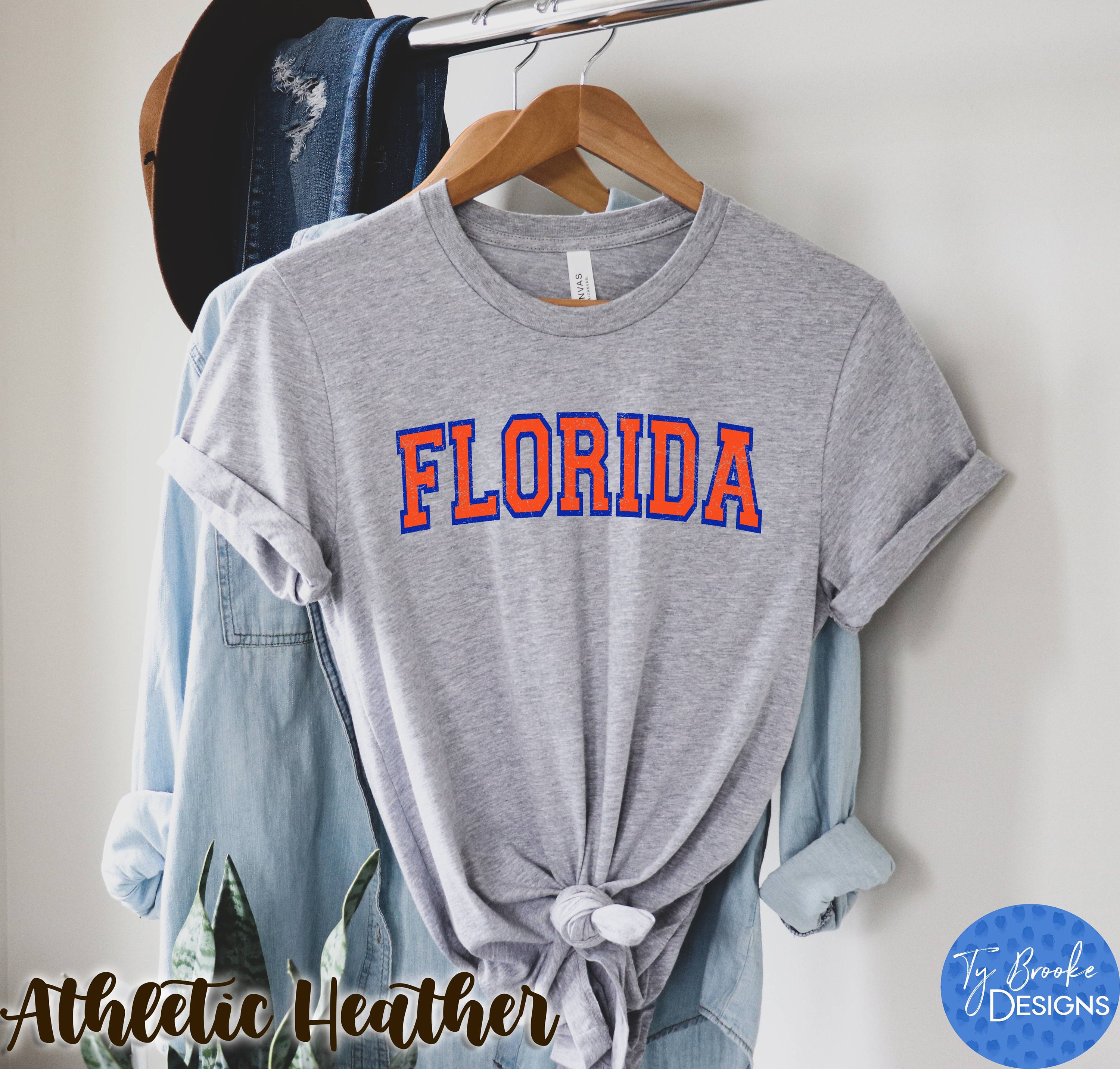 Vintage Florida Shirt Florida Fan Crewneck Shirt Distressed Etsy
