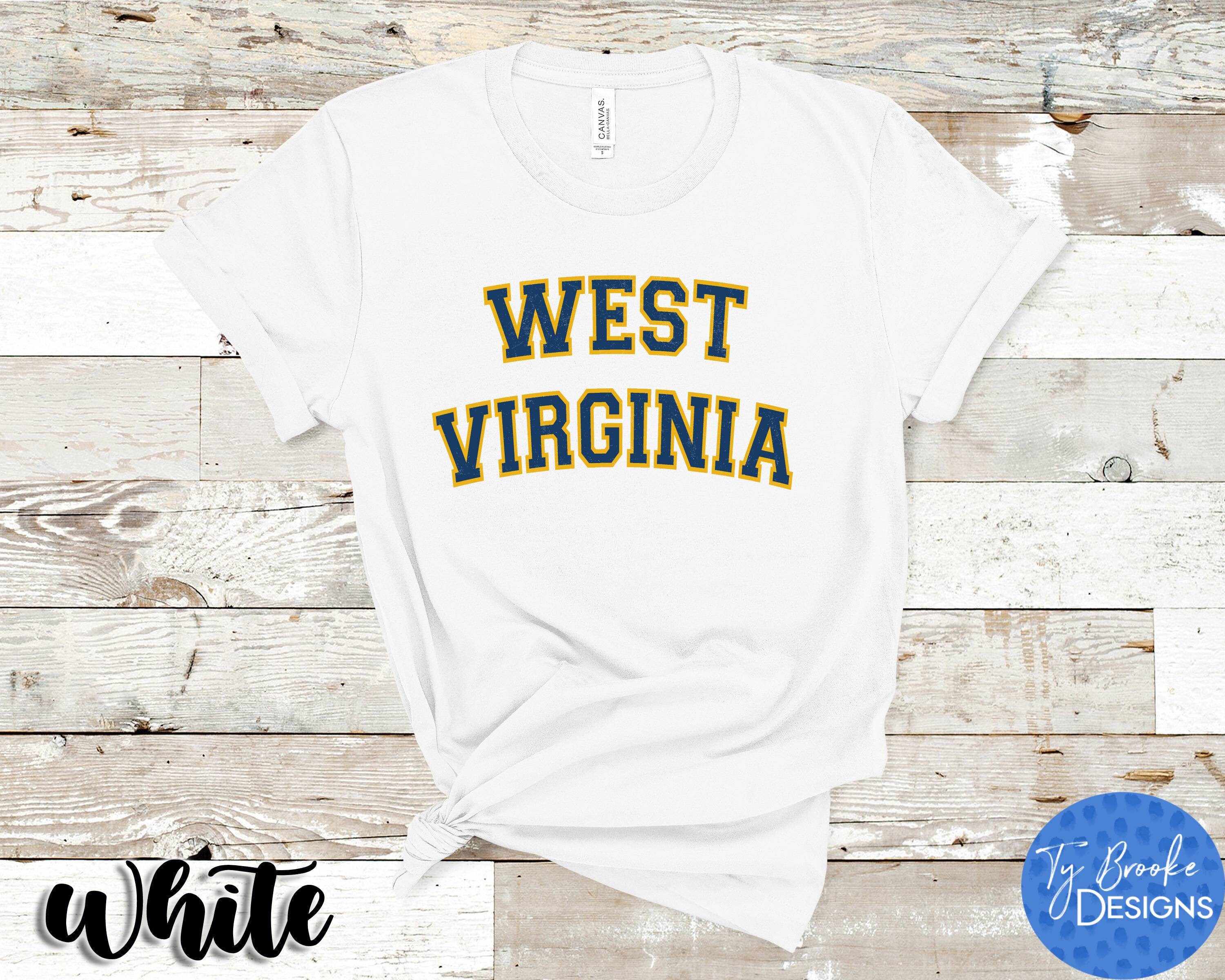 Vintage West Virginia Shirt West Virginia Fan Crewneck | Etsy