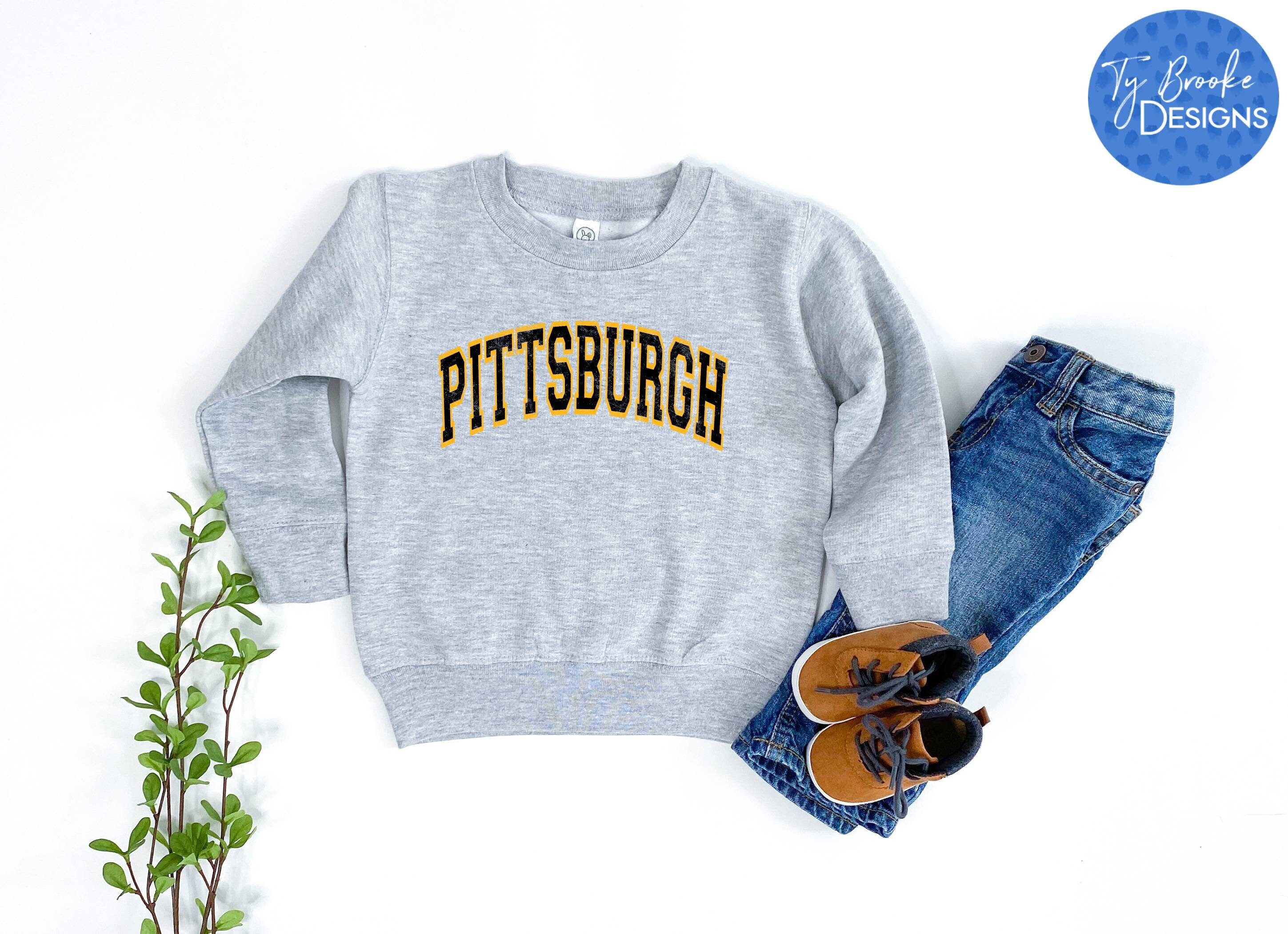 Pittsburgh Toddler Crew Neck Sweatshirt 