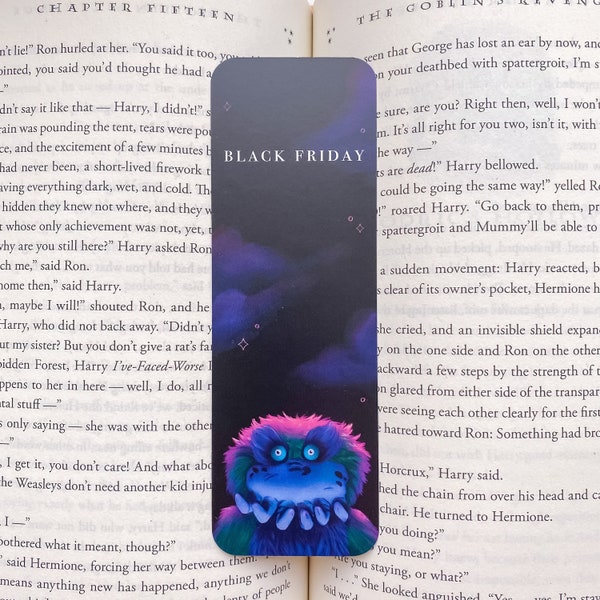 Black Friday Wiggly Bookmark