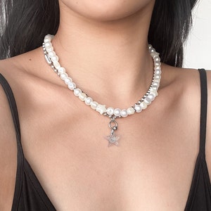 parelketting met ster