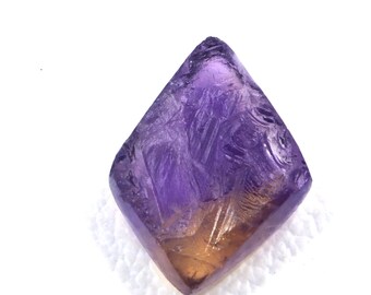 100% Natural Ametrine Free Size Rough Gemstone/ 41.45 Ct Ametrine Semi Precious Gemstone/ Purple- Yellow Trystine Quartz/ For Silver Jewelry