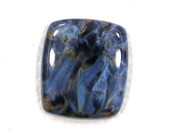Amazing Pietersite Gemstone- 20*24 MM Cushion Cut Pietersite- 23.30 Ct Eagle&#39;s Eye Gemstone- Pietersite Quartz- Healing Crystal- Tiger&#39;s Eye