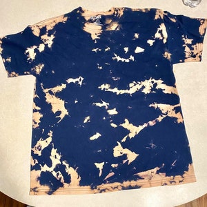 Adult Large Reverse Tie Dye