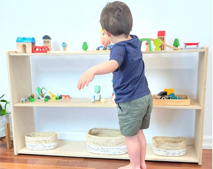 Montessori Shelf Montessori Bookshelf Toy Shelf Infant Shelf Toddler