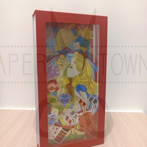 Modèle de couleur - Carte pop-up de peinture pour vitrail Alice