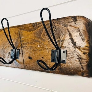 Farmhouse Coat Rack distressed wood , entryway organizer, wall mount coat rack, wood coat rack, wall coat rack, coat hook, farmhouse decor,