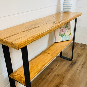 Entryway Table Console With Distressed Wood, Entryway Table, Entryway ...